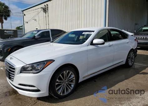 2017 Genesis G80 Base from USA, damaged, VIN KMHGN4JEXHU200904